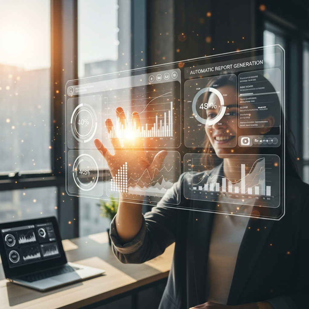 IA na Geração de Relatórios: Automatizando Indicadores