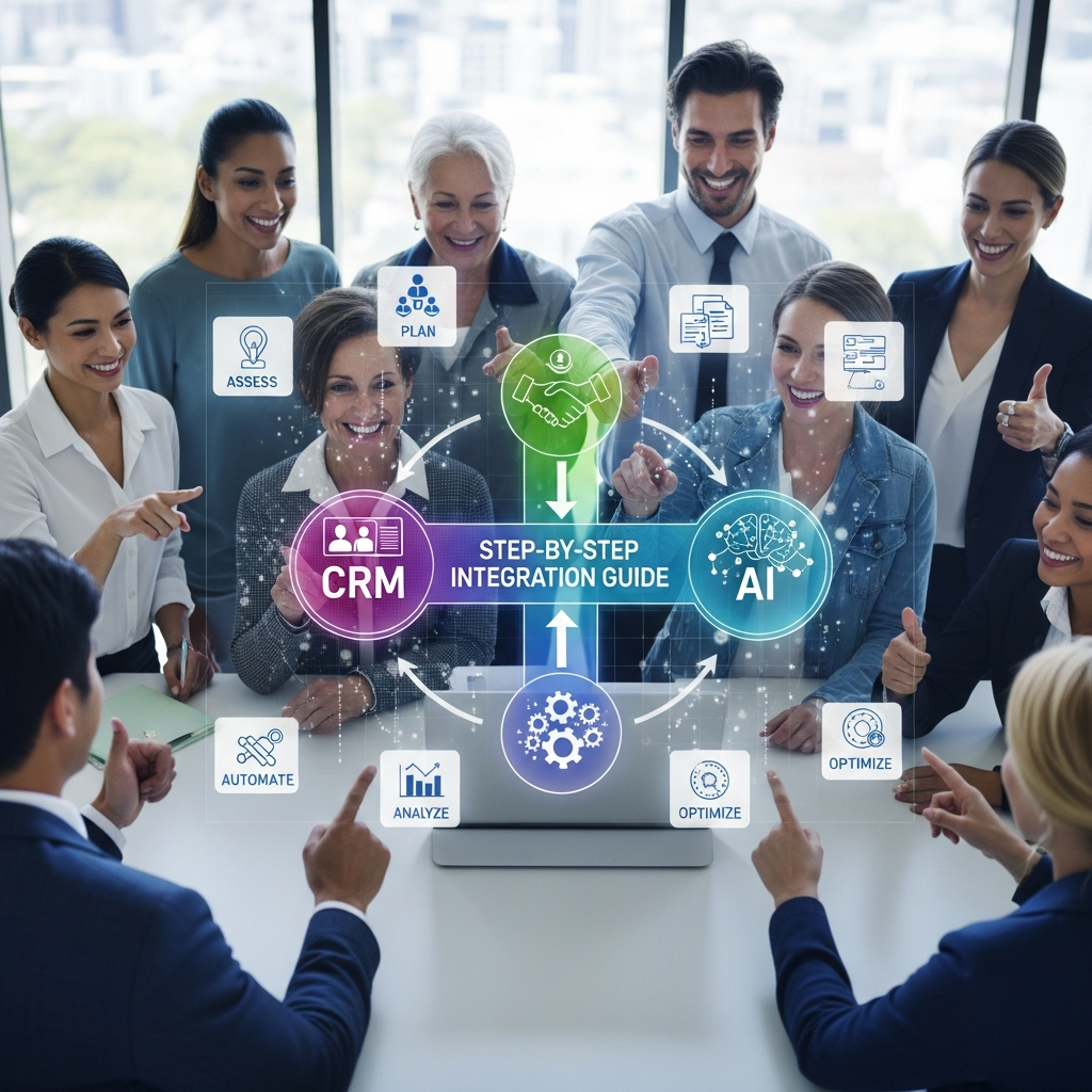 Passo a Passo para Integrar Inteligência Artificial com CRM e ERP