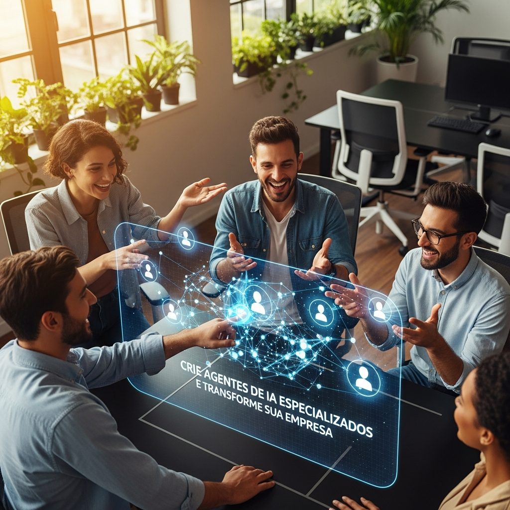 Crie Agentes de IA Especializados e Transforme Sua Empresa