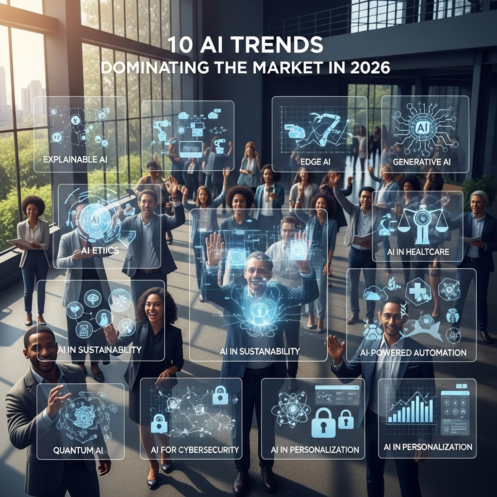 10 Tendências de Inteligência Artificial que Vão Dominar o Mercado em 2026