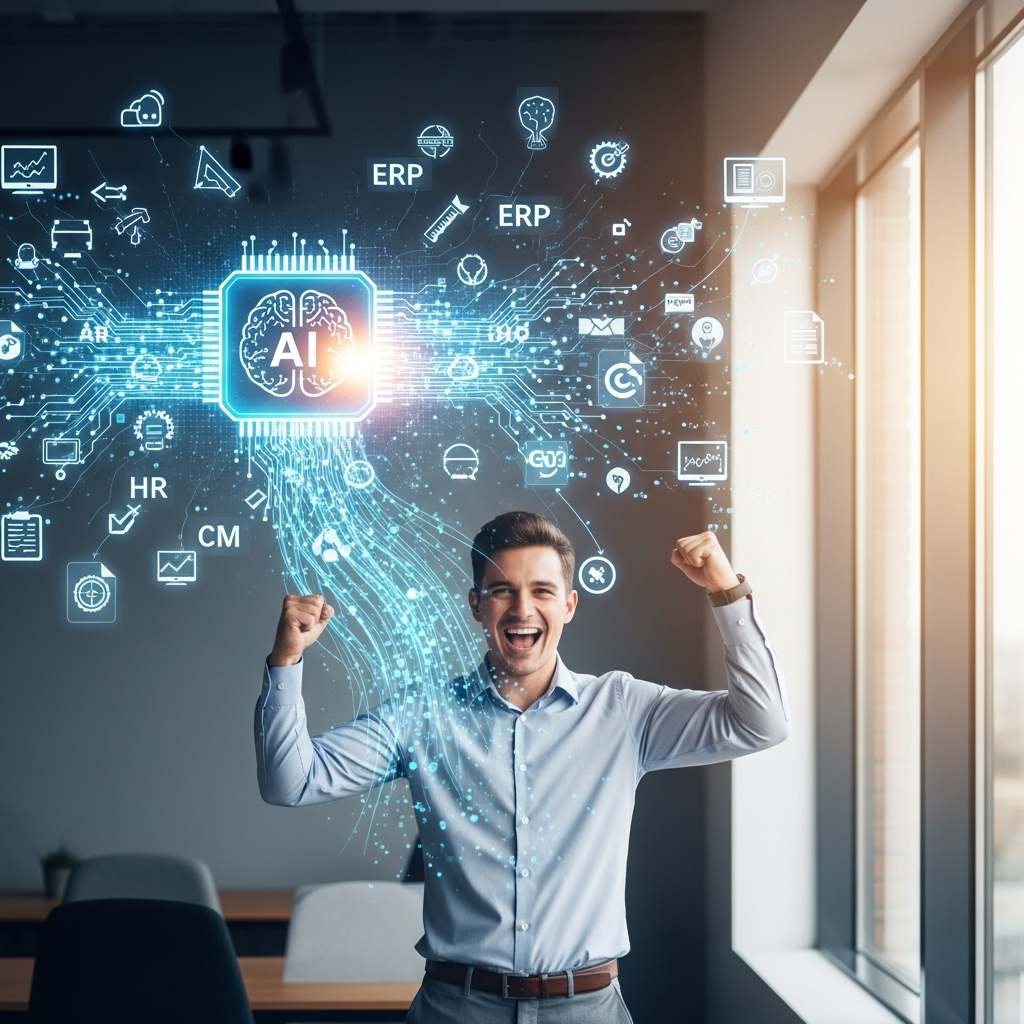 Redução de Custos: Como a Inteligência Artificial Substitui Múltiplos Sistemas de Software