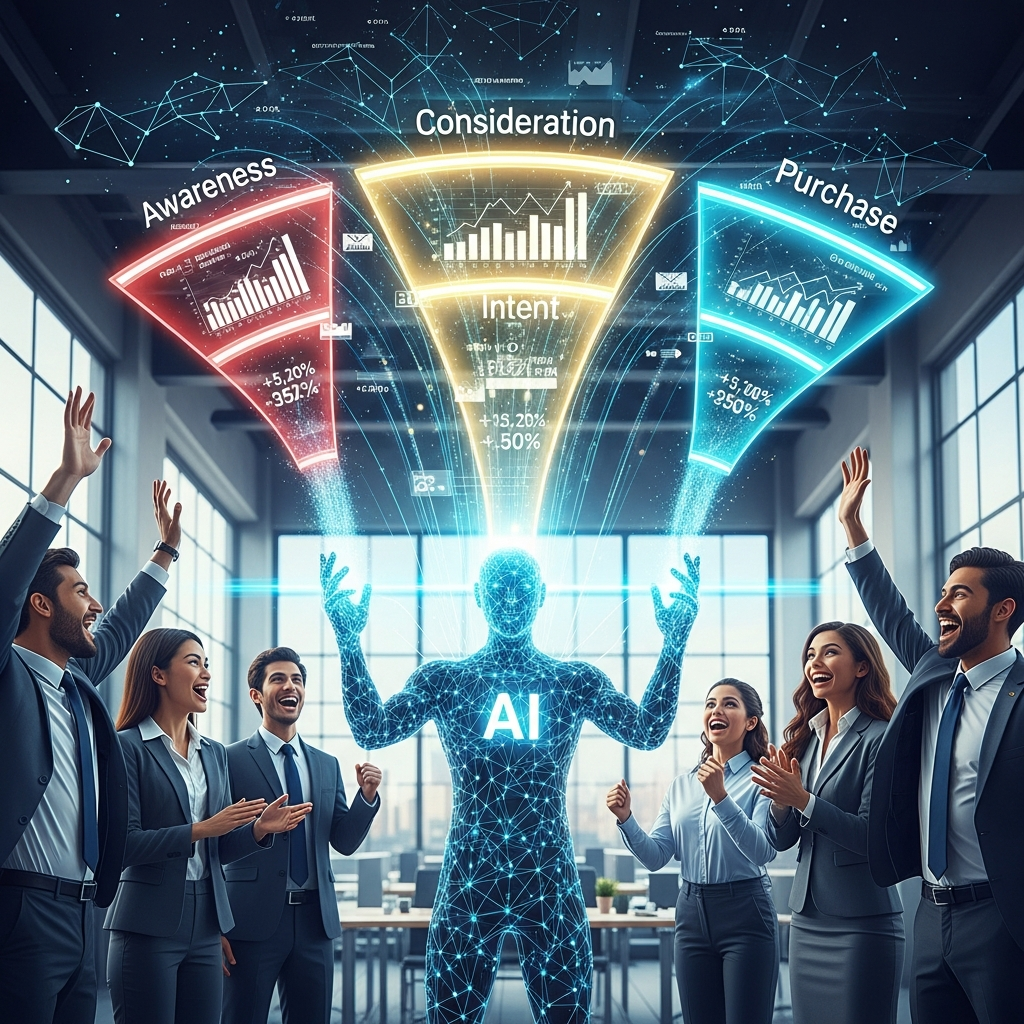 Como um Agente de Inteligência Artificial Transforma seu Funil de Vendas