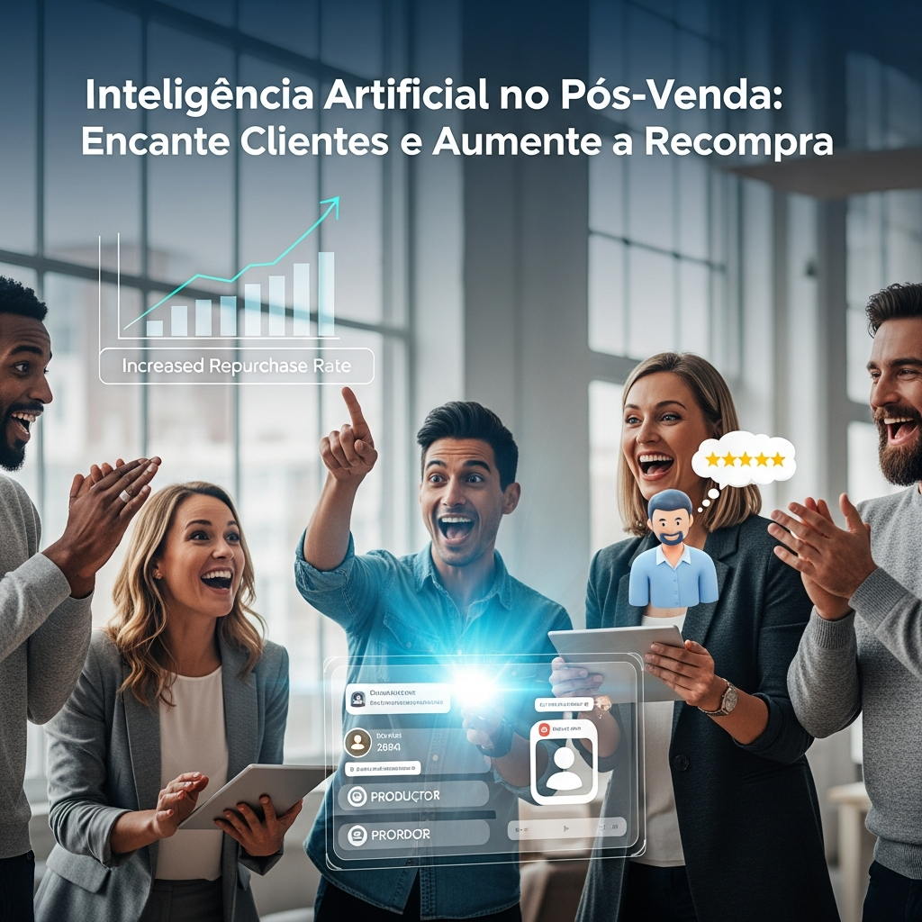 Inteligência Artificial no Pós-Venda: Encante Clientes e Aumente a Recompra
