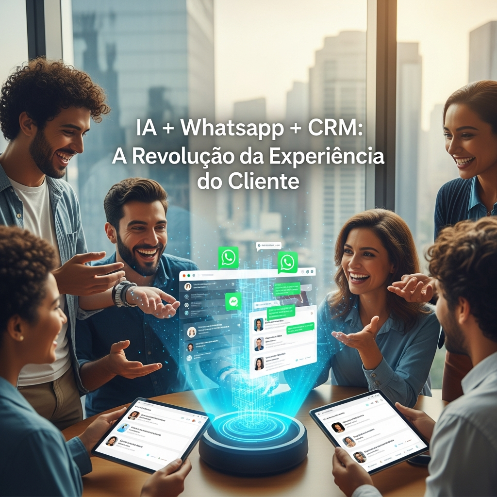 IA + WhatsApp + CRM: A Revolução da Experiência do Cliente
