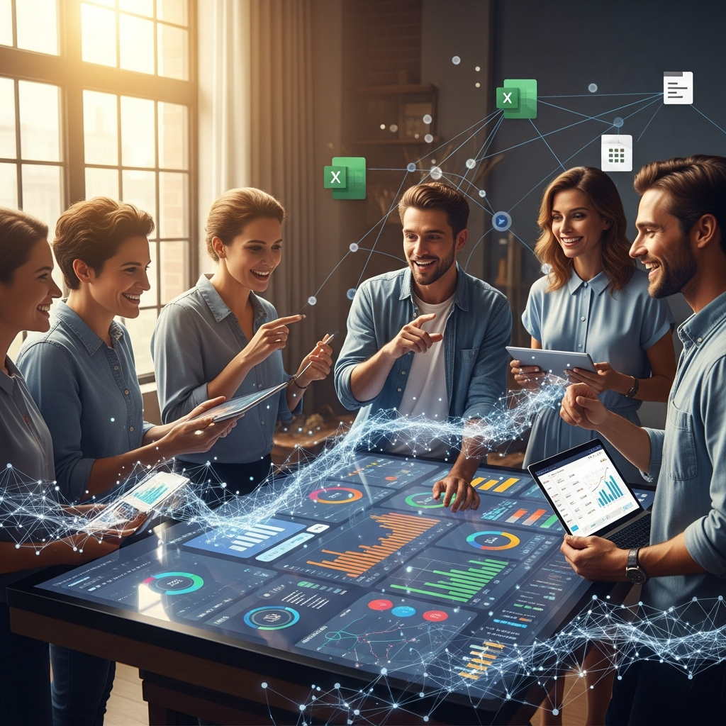 Relatórios Automáticos: IA e Planilhas Conectadas Transformando Dados