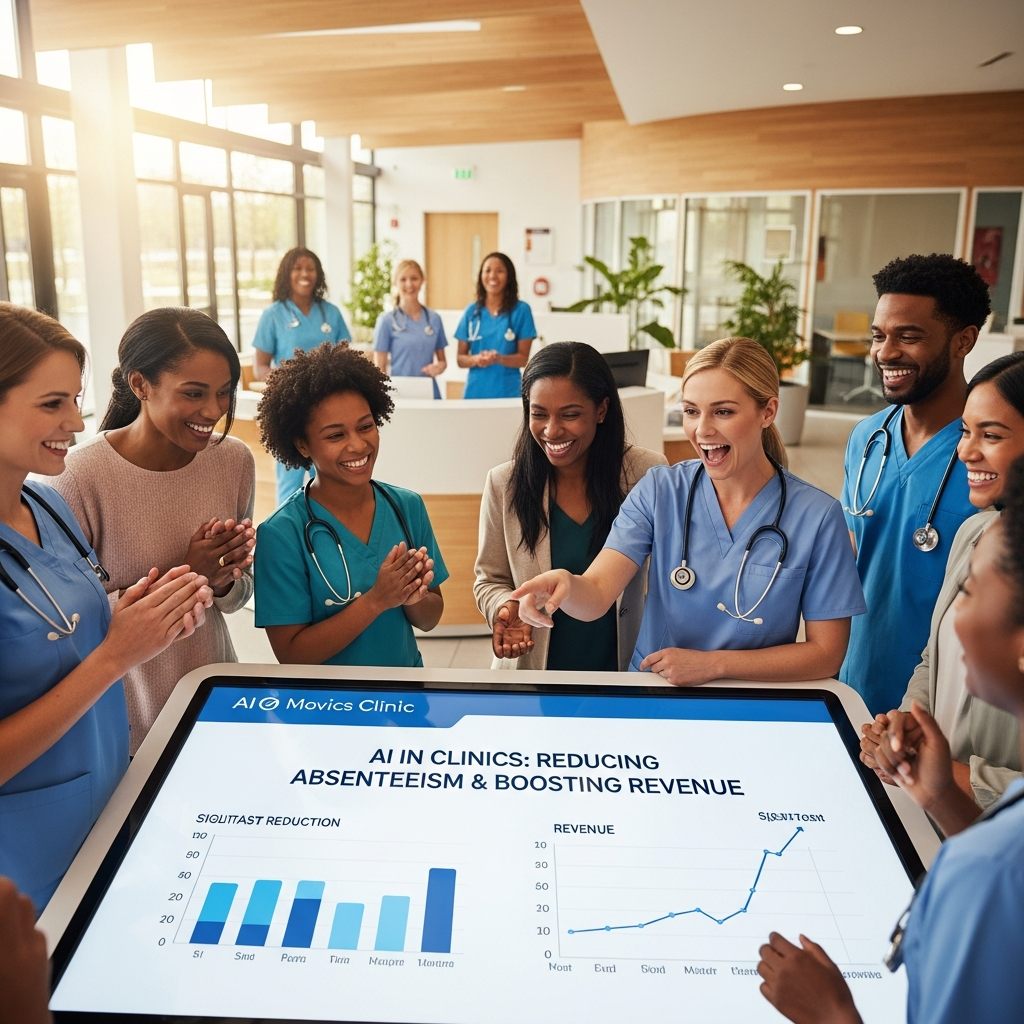 IA nas Clínicas: Reduzindo Absenteísmo e Impulsionando o Faturamento
