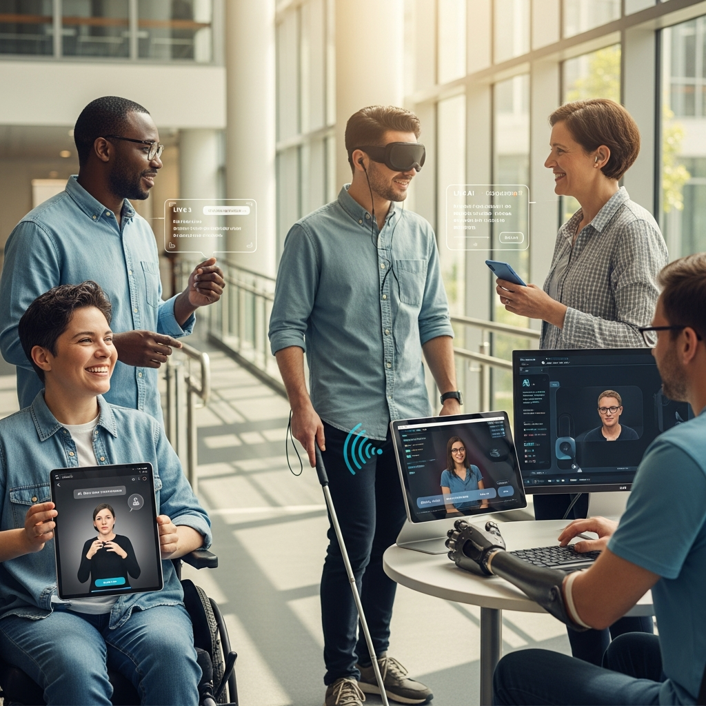 IA e Acessibilidade: Como a Inteligência Artificial Transforma Vidas